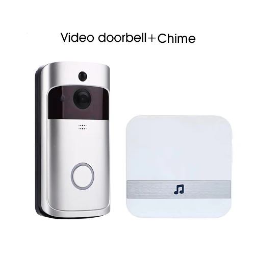 V5 дверной звонок умный IP wifi видео домофон Wi-Fi дверной Звонок камера для квартиры ИК сигнализация беспроводная камера безопасности - Цвет: OP 2