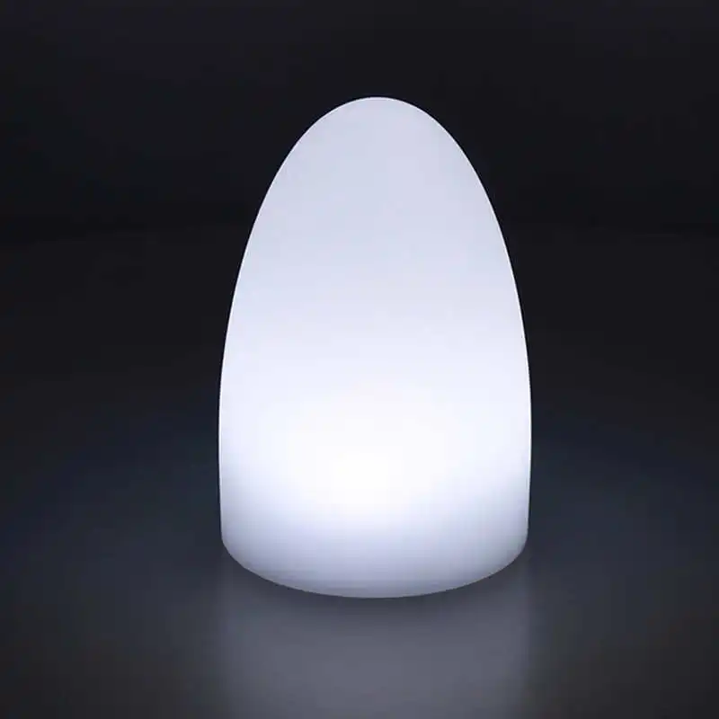 Lampe de table design RVB à LED Lumière d'ambiance 3D ovale