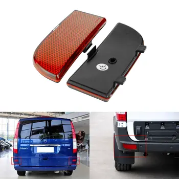 

ANGRONG Rear Bumper Red Reflector No Light For Mercedes Benz W639 V-Class Vito Viano 2003-14