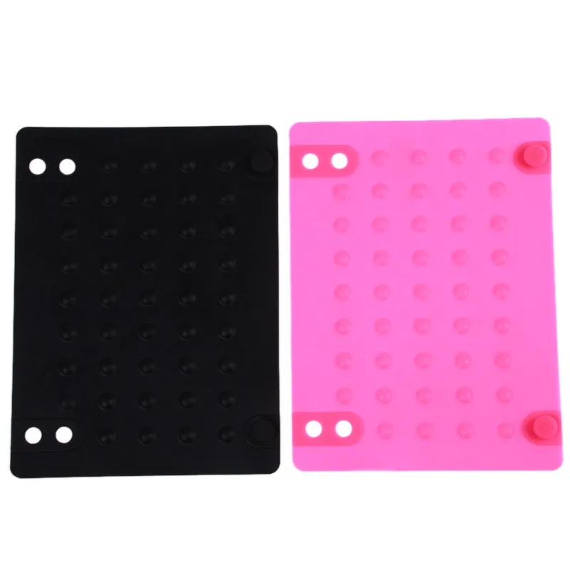 Silicone Insulation Non-slip Storage Mat For Straight Hair High Quality Curlers Hair Style Design Product Accessories 21.6*16cm