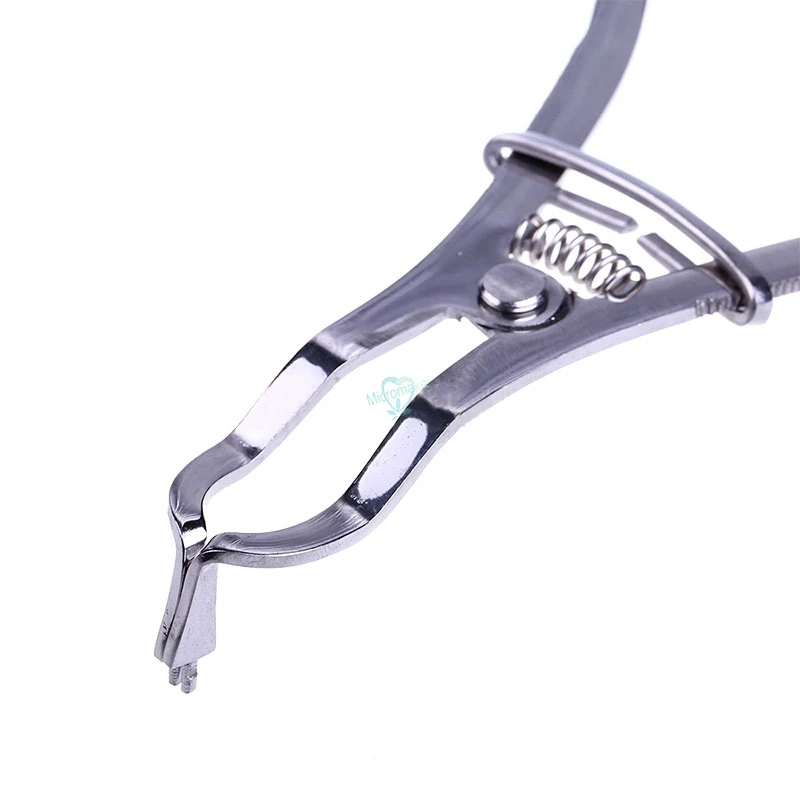1pcs DDental Placing Forceps Ring Arranged for Rubber Ring Placed Orthodontic Pliers Tools Clamp Forceps Orthodontic