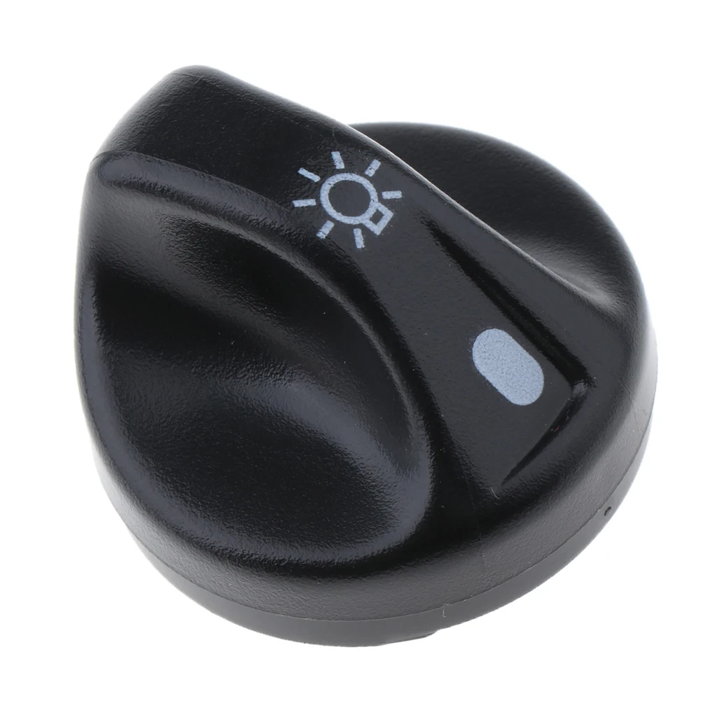 1X Black Plastic Head Light Head Lamp Switch Knob for Ford F-150 Heritage 2004 ,Super Duty 2001,2002,2003,2004