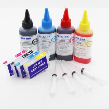 

Refill ink kit 502XL 502 Refillable Ink Cartridge with ARC Chip for Epson XP-5100 XP-5105 WF-2865 WF-2860 printer