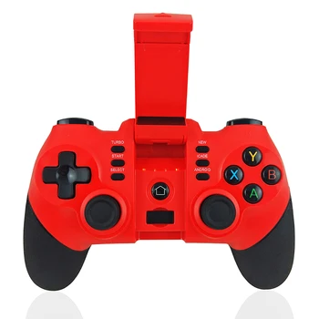 

Wireless Bluetooth Gamepad Cell Phone Remote Controller Phone Stand Holder Joystick Remote Wireless Control Game Console Player