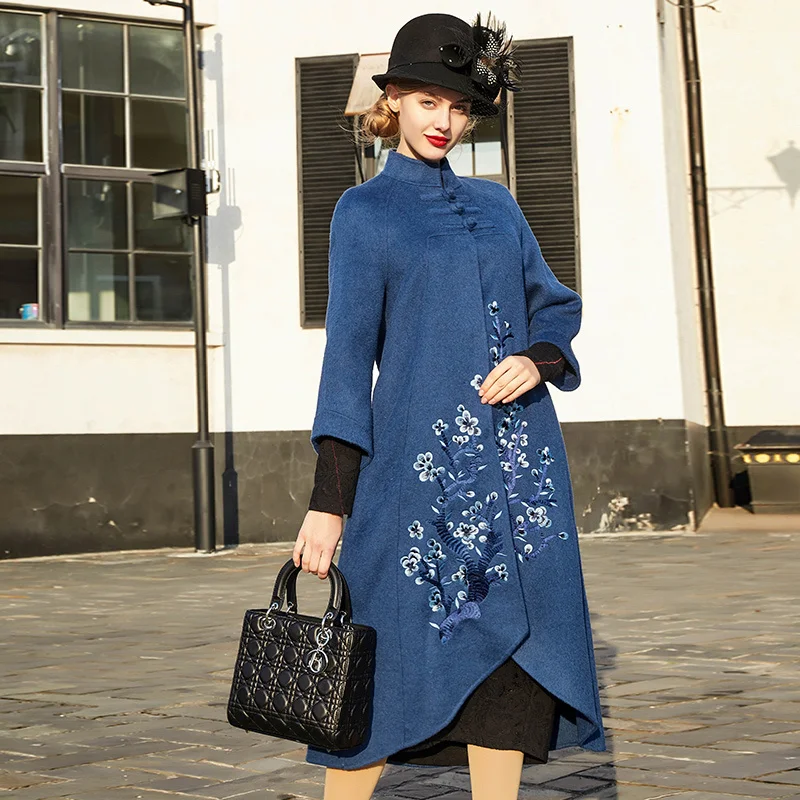 Wollen Jas Vrouwen Double Side Jas Real Mink Bontkraag Lente Herfst Windjack Vrouwen Abrigos Mujer Invierno 2020 89520 YY1137 Wollen Jas Vrouwen Double Side Jas Real Mink Bontkraag Lente Herfst Windjack Vrouwen Abrigos Mujer Invierno 2020 89520 YY1137