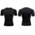 Мужские беговые компрессионные футболки Quick Dry Soccer Jersey Fitness Tight Sportswear Gym Sport Short Sleeve Shirt Breathable