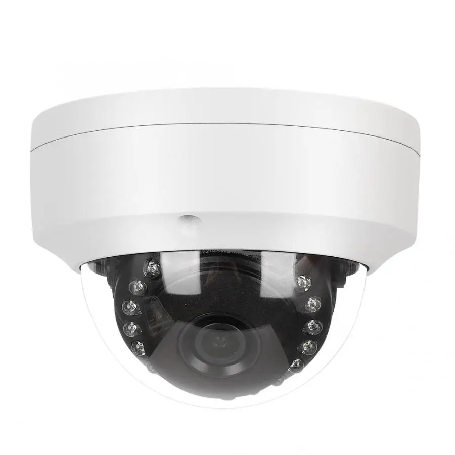 IP купольная камера Встроенный POE 15 светильник инфракрасный ночной вид металлический CMOS для Onvif Открытый Крытый IR-CUT
