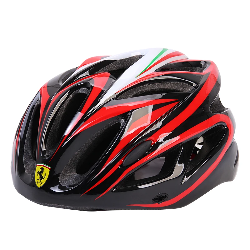 Спортивный шлем Ferrari регулируемый Сверхлегкий защита для велосипедного катания