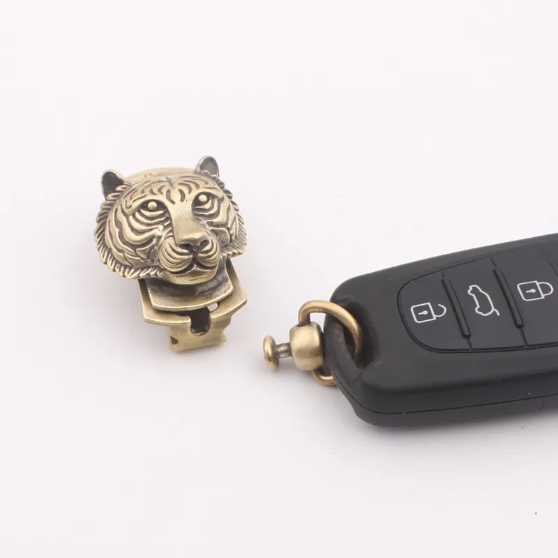 belt keychain brass tiger (5)