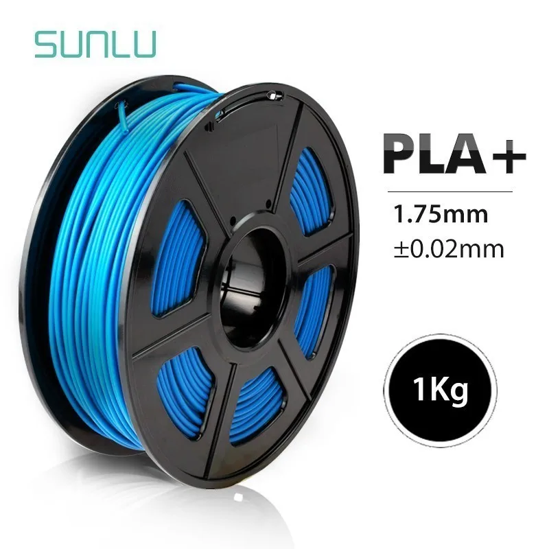 PLA PLUS-BULE GREY Нить для 3D-принтера PLA Plus 1,75 мм Высококачественная нить PLA низкая усадка расходные материалы для 3D-принтера и 3d-ручек 1 кг - Цвет: PLA PLUS-BULE GREY