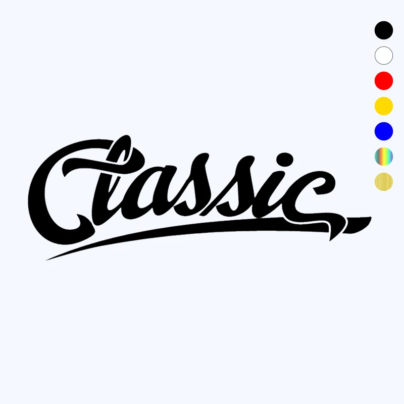 Ck2452 9 5 25cm Classic Funny Car Sticker Vinyl Decal Car Auto Stickers
