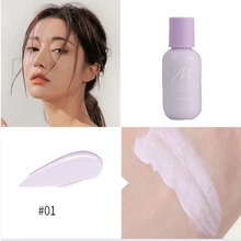 Refrescante transpirable 5 Color aislamiento crema imprimación de maquillaje hidratante Base de aceite de Control de los poros de la Fundación Base TSLM1