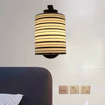 

Personality stripe corridor wall lamp chimney stair corridors aisle wall warm light sitting room adornment wall lamp