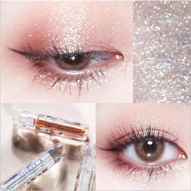 Beauty LIquid Eye shadow Pearl light Flash film Brilliant Pearl light Highlight Flash Lying silkworm juice makeup pallete Beauty LIquid Eye shadow Pearl light Flash film Brilliant Pearl light Highlight Flash Lying silkworm juice makeup pallete