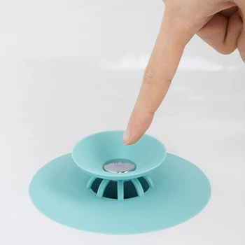 

1/5 PCS Kitchen Bathroom Sink Plug Drain Hair Strainer Stopper Basin Bath Bathtub Supply