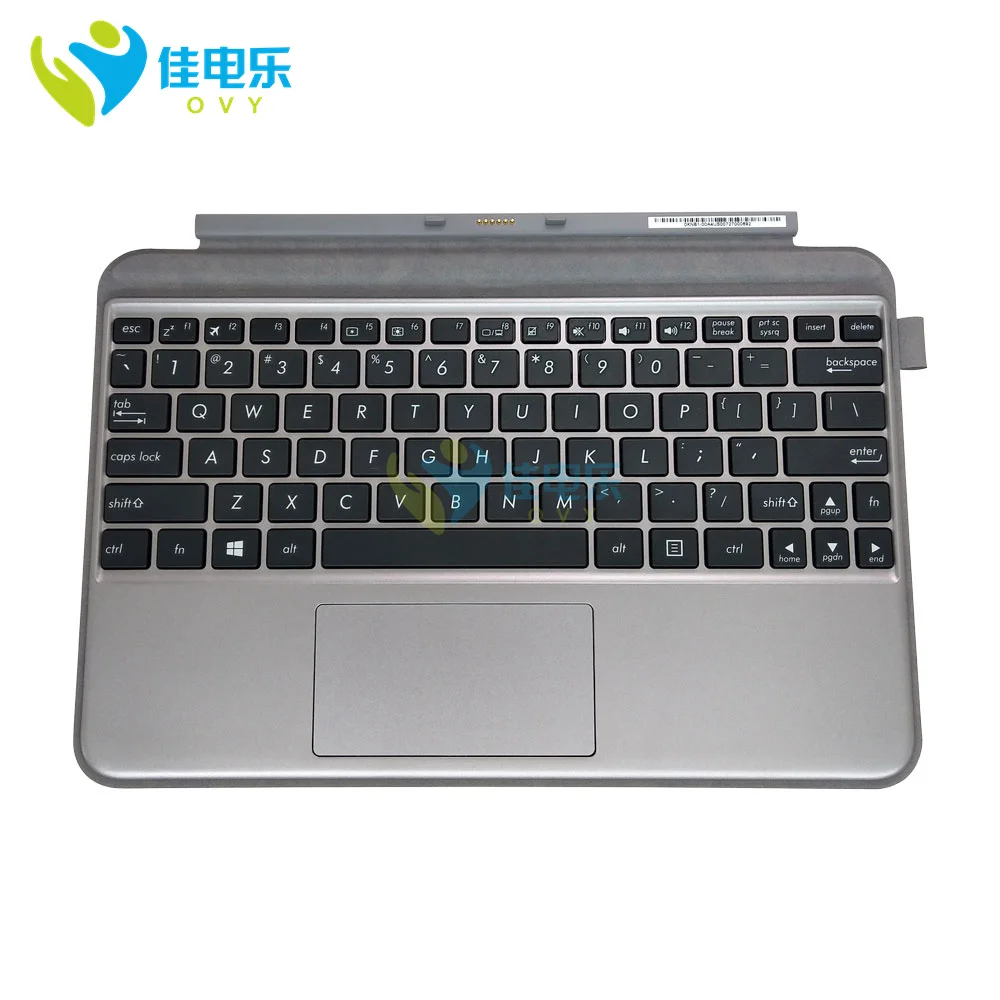US QWERTY, Substituição do Teclado Inglês, Tampa Prata, 0KNB1-00A4US00
