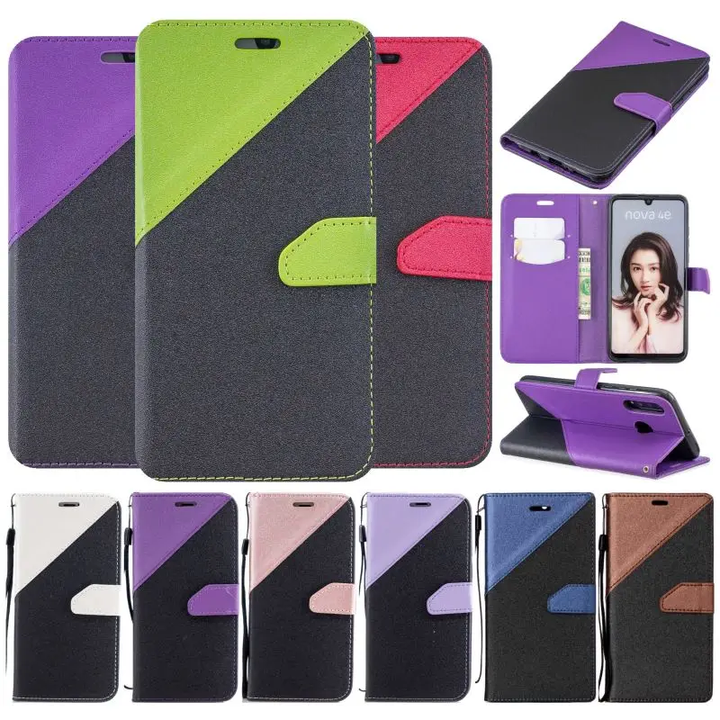 

Cute Contrast Color Matte Case For Xiaomi 5X 6X 6 A1 A2 Capa Phone Bags For Redmi 5A 7 Note 7 Wallet Flip Fundas Card Slot DP09E
