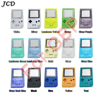 

JCD Full Case Cover Housing Shell Replacement for Gameboy Pocket Game Console for GBP grey Shell Case with Buttons Kit