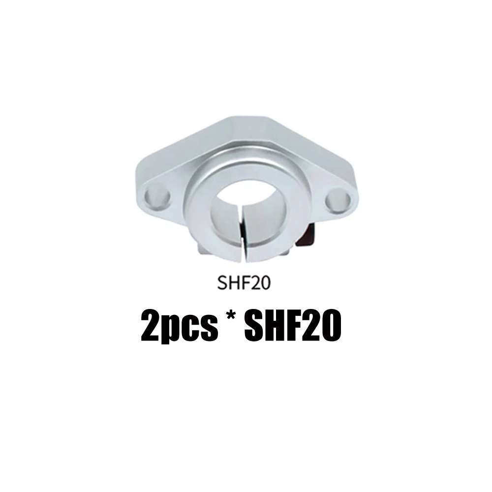 Линейный рельсовый вал Поддержка 3d принтер запчасти Высокое качество для ender 3 SHF8 SHF10 SHF12 SHF16 SHF20 - Color: SHF20