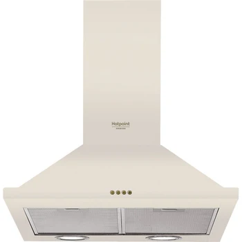 

Built-in hood Hotpoint-Ariston hhpn 6.5f LM ow beige control: push-button (1 Motor)