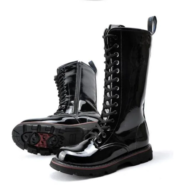 Over Knie Hoge Laarzen Heren Militaire Laarzen Natuurlijke Koe Licht  Lederen Mannen Lange Waterdichte Snowboots Paardensport Motocycle  Laarzen|Chelsea Laarsen| - AliExpress