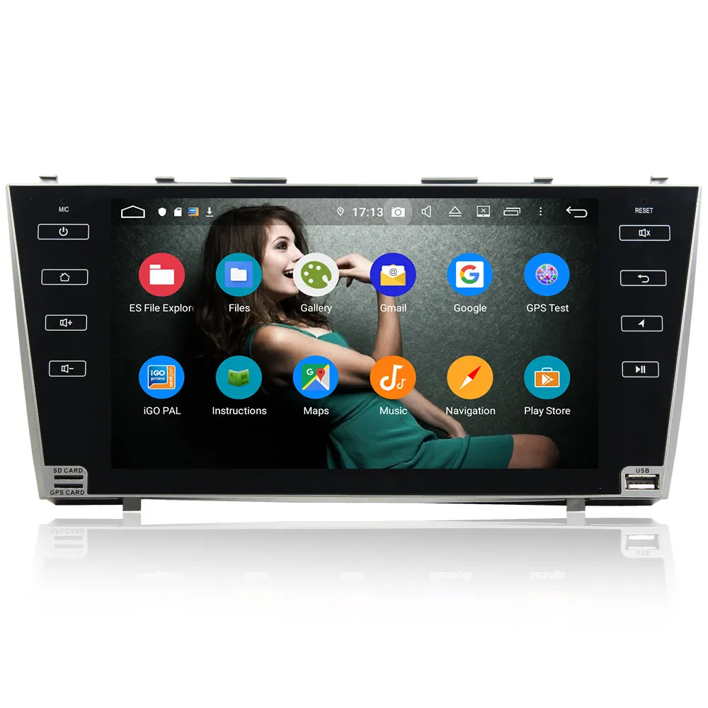 Klyde " ips 4G Android 9 Восьмиядерный 4 Гб ОЗУ 64 Гб ПЗУ DSP BT автомобильный DVD мультимедийный плеер стерео для Toyota Camry 7 40 50 2006-2011