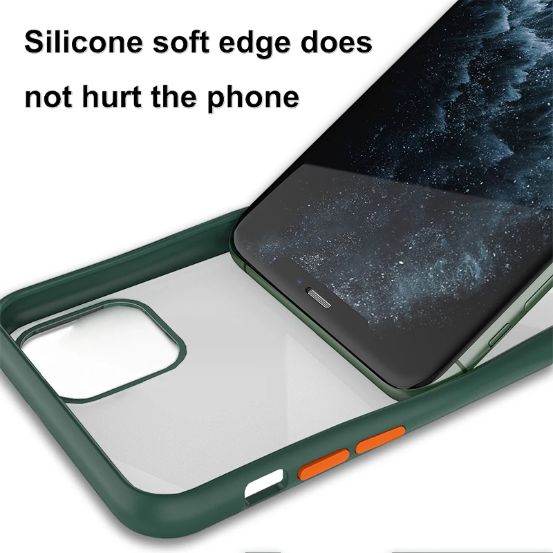 Luxury Shockproof Case For iPhone X XR XS Max Silicone Translucent Matte phone cover For iPhone 11 pro max 7 8 Plus cases fundas (17)