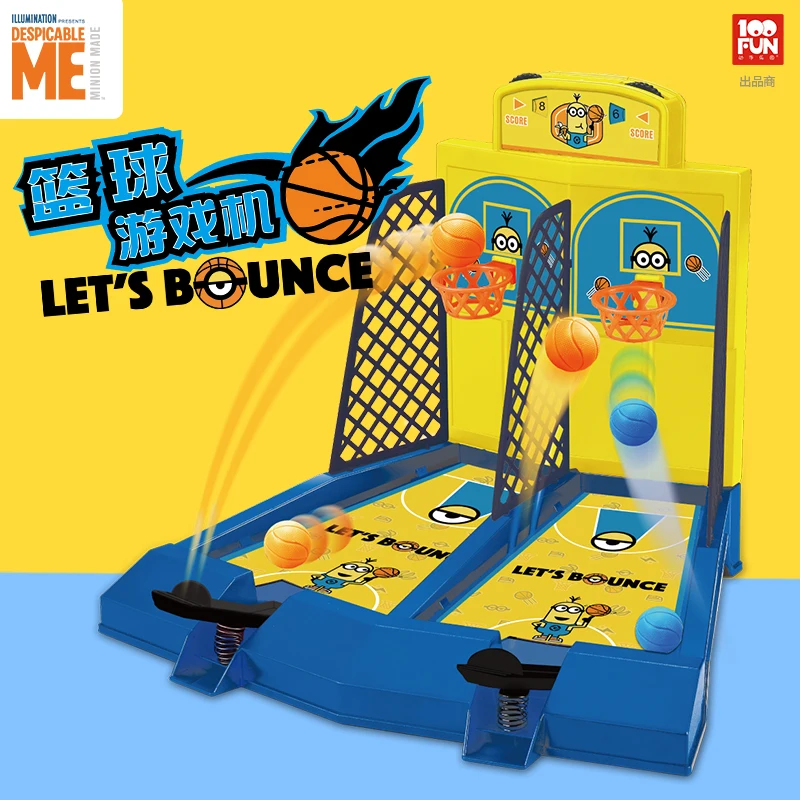 Parrowbebe Mini shooting machine toy small basketball box shooting rack indoor home kindergarten children fun ball
