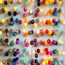 3 м 20 светодиодный s светильник с хлопковым шаром, хлопковые гирлянды с шариками светодиодный светильник, струнный светильник s, наружная Гирлянда для украшения