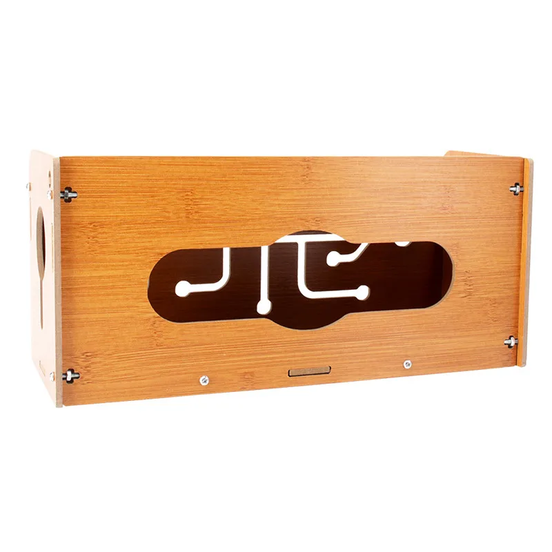 Деревянный провод коробка для хранения флип-кабель коробка безопасности управление коробка патч-панель Скрытый Кабель Органайзер мощность доска для хранения JJ80108