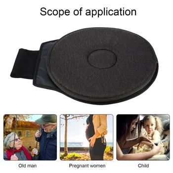 

Accessories360 Degree Rotation Cushion Car Mats Chair Cushion for Elderly Pregnant Woman Foaming Auxiliary As The Picture Show