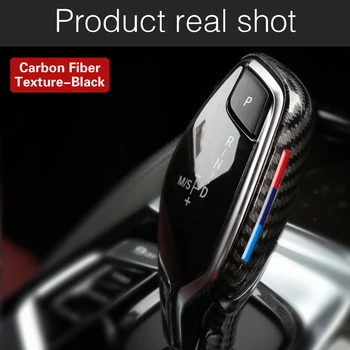 

Carbon Fiber Gear Shift Knob Cover For BMW 5 7 Series X3 X4 G30 G31 G01 G02 G32