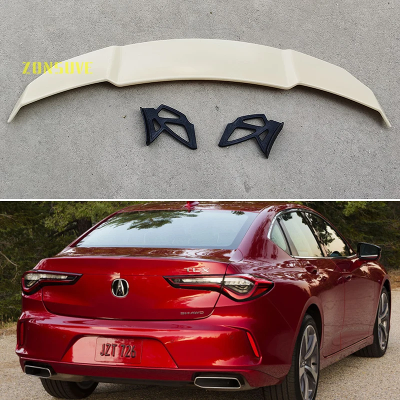 Use For 20212022 Acura Tlx Spoiler Auto Sedan Rear Wing Body Kit