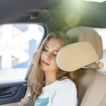 

Car Headrest Seat Backrest Neck Guard Travel Side Sleeper Back Seat Headrest Side Pillow Sleeping Travel Cushion Car Accessories