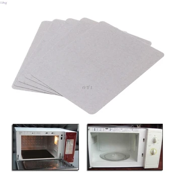 

5Pcs Mica Plate Sheets Microwave Oven Replace Part 120x150mm Universal For Midea