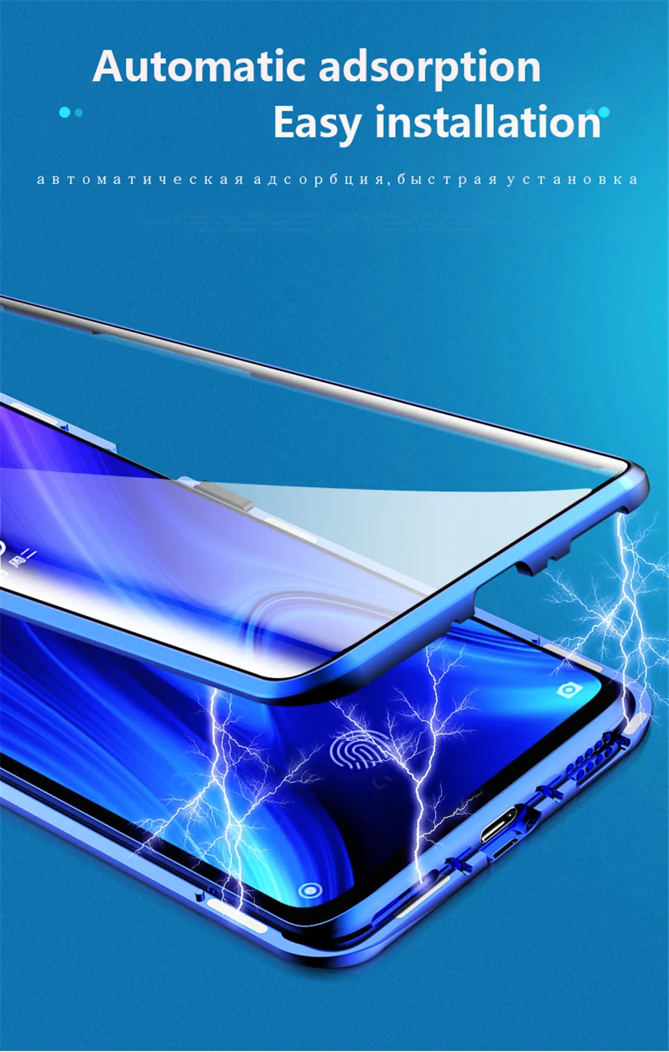 Для Redmi K30 Pro чехол 360 двухсторонний металлический магнитный стеклянный Магнитный чехол для Xiaomi Redmi K20 K30 противоударный защитный чехол