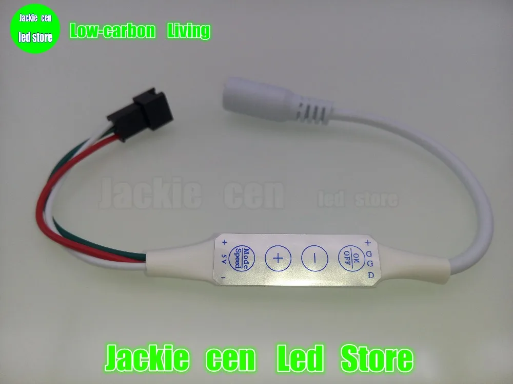 

5V/12V 4key WS2811 WS2812 WS2812B Mini Controller for LED Strip
