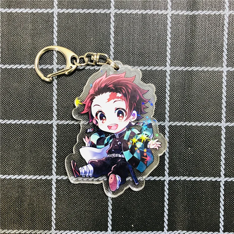style 10 Брелок Kimetsu No Yaiba для косплея, реквизит для косплея, Kamado Tanjirou Nezuko, брелок для ключей Agatsuma Zenitsu, автомобильный брелок - Цвет: style 10