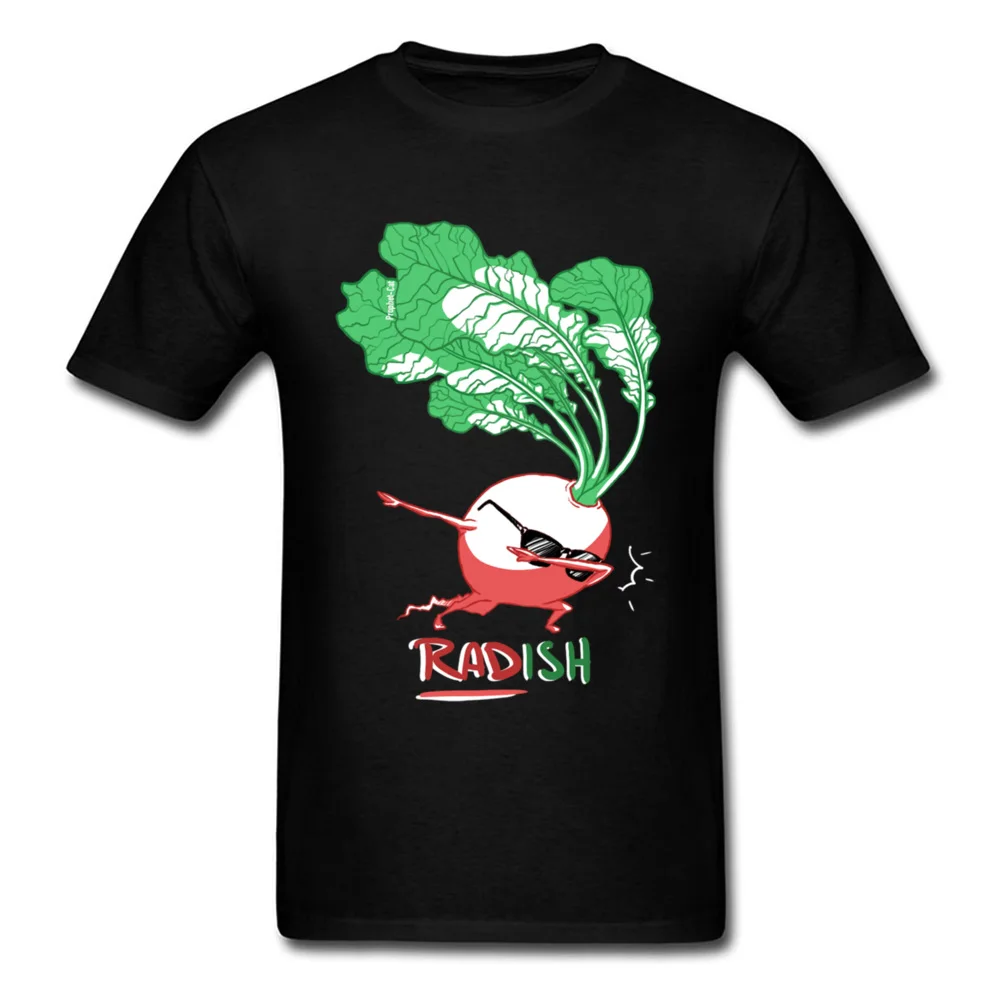 

Funny Cartoon Print Tee Shirts For Student The Dabbing Radish Comics Summer Autumn 100% Cotton O-Neck Mens Tops Shirt Casual