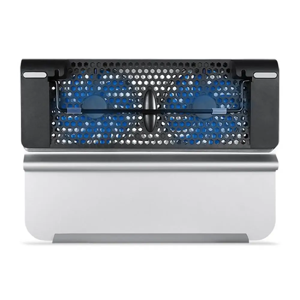 Дизайн подчеркивает Пескоструйный алюминиевый сплав Abs ноутбук радиатор алюминиевый сплав кронштейн 17,3 дюймов настольная охлаждающая основа