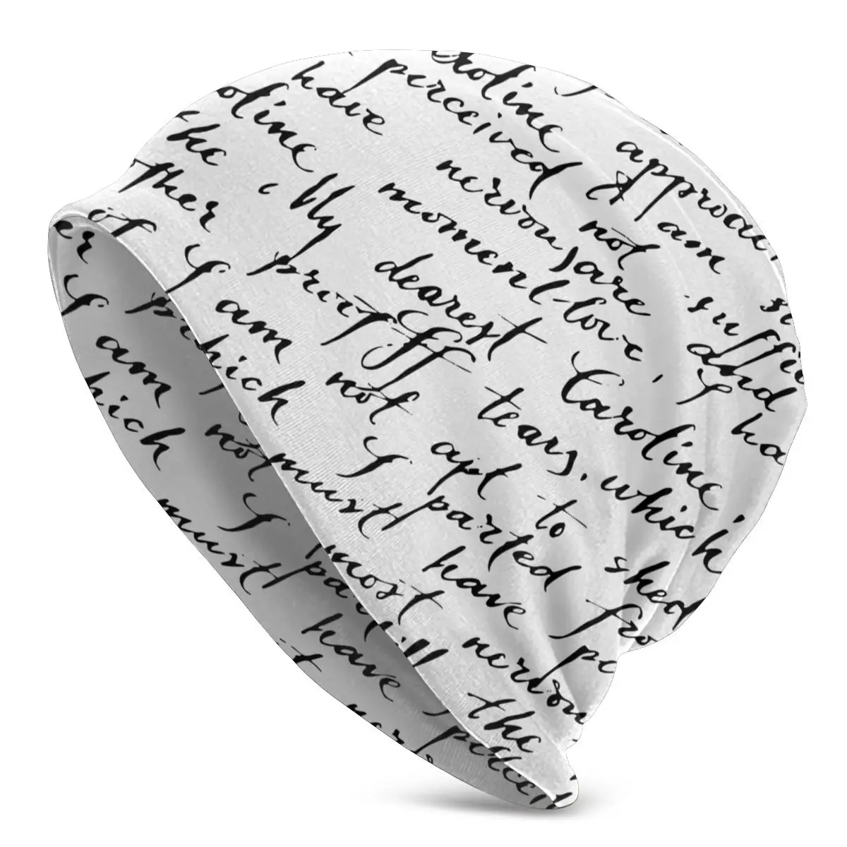 

Love Letter Pattern Hats Fashion Vintage Goth Outdoor Beanies Cap unisex Men Women's Female Winter Spring Warm Dual-use Hats