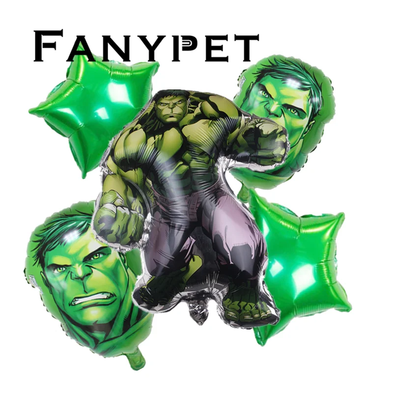 New Hulk Foil Balloons Super Hero Spiderman Iron Man Captain America Ballons Birthday Party Decoration Kids Toy Boy Globos Gift Buy Cheap In An Online Store With Delivery Price Comparison Specifications