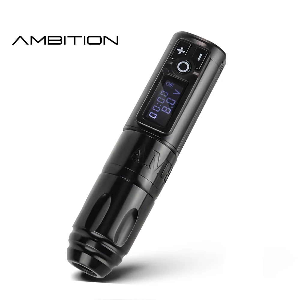 Ambition Soldier Pro Wireless Tattoo Pen Machine Portable Equipment