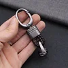 Leather Knitting Rope KeyChain High-Grade Hand Woven Leather Car KeyChains For Women Man Fashion Key Accessory Keyrings Gifts ► Photo 3/5