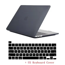 Для нового Apple MacBook Pro 16 чехол выпуска A2142 чехол для ноутбука+ чехол для клавиатуры США для MacBook Pro 1" с сенсорной панелью ID
