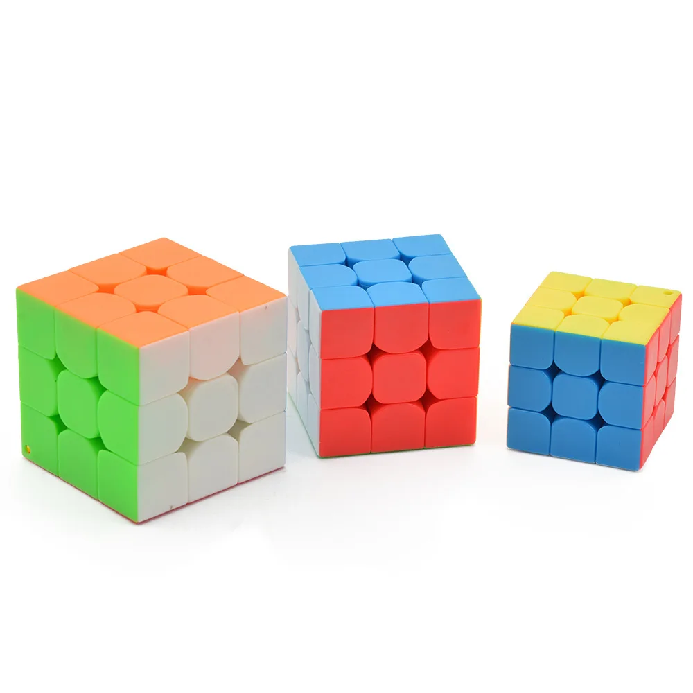 Мини Moyu mofangjiaoshi Магическая скорость 3x3x3 кубики брелок без наклеек кубики Брелок головоломка кубики брелок игрушка для детей Подарки