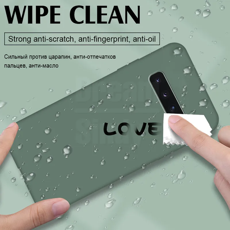 Liquid Silicone Soft Case For Samsung Galaxy S20 Ultra Note 10 Plus 9 8 S10 S10E S9 S8 Full Shockproof Cover Protective Cases Liquid Silicone Soft Case For Samsung Galaxy S20 Ultra Note 10 Plus 9 8 S10 S10E S9 S8 Full Shockproof Cover Protective Cases