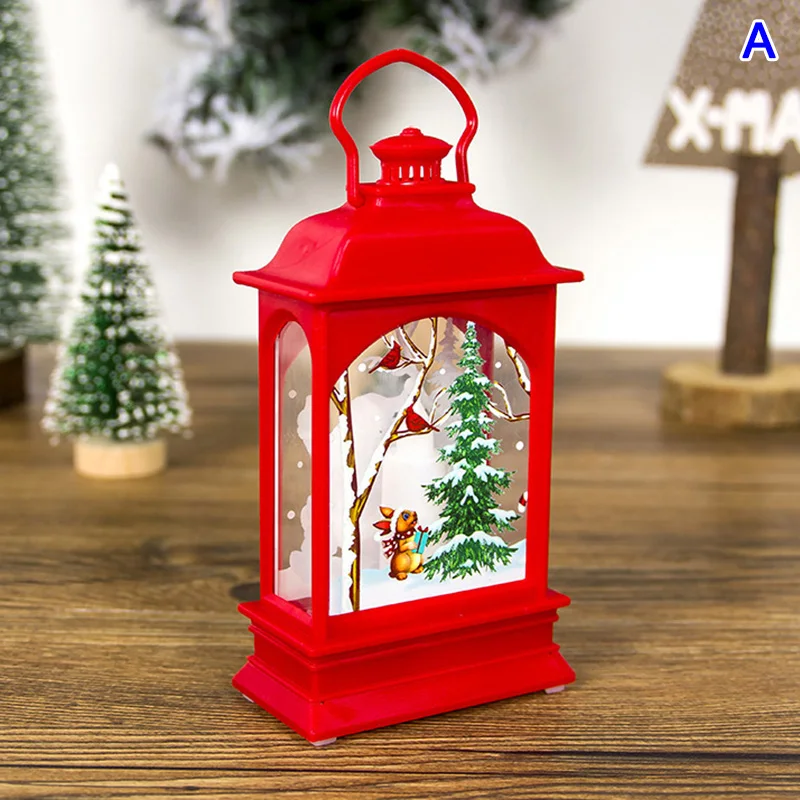 

Christmas Hanging Lamp Santa Claus Deer Snowman Light Home Garden Decoration J99Store