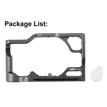 

Metal Camera Cage for Canon M6 Mark II DSLR Camera 1/4 Thread Hole to Top Handle Monitor Microphone LED Light Bracket
