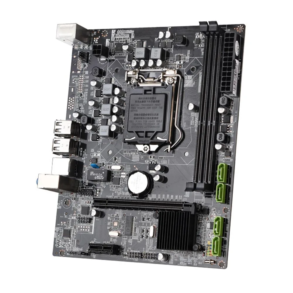 

LGA1156 Office Home Accessories Desktop Computer Mini SATA DDR3 Mainboard Durable Motherboard Solid State USB2.0 For I3 I5 I7
